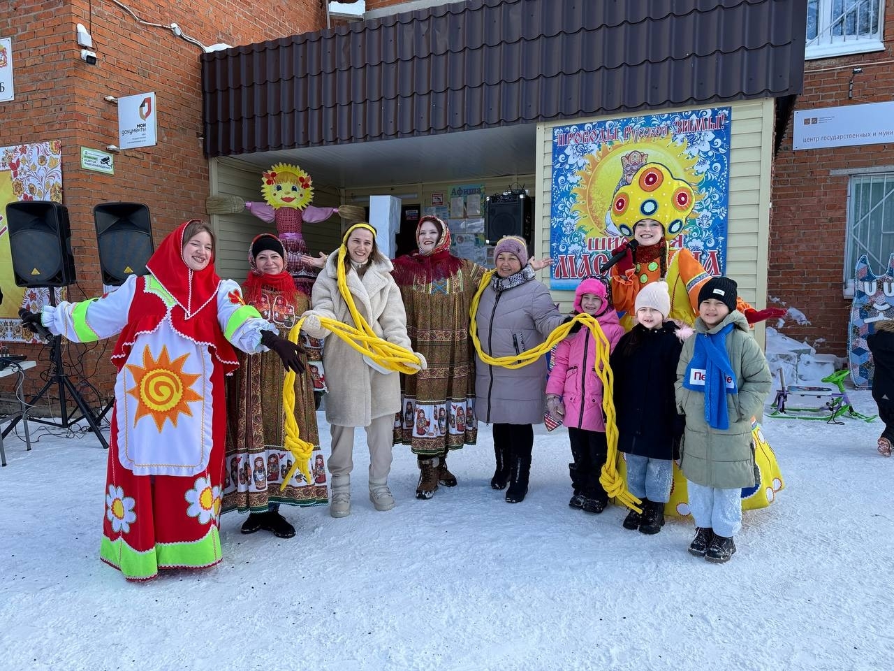 Масленица в с. Турово