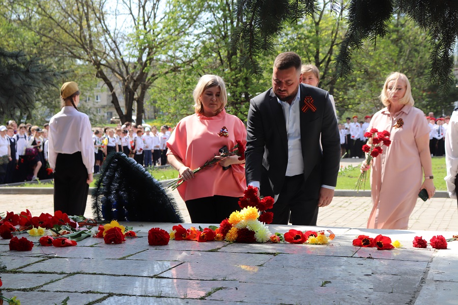В селе Липицы почтили память защитников Родины накануне празднования Дня Победы.