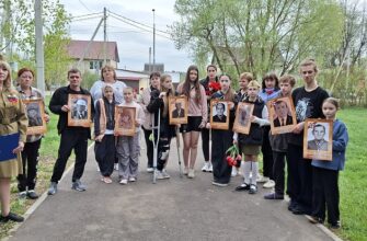 Час памяти. Возложение цветов к Памятнику воинам землякам, павшим в ВОВ «Память сердцу»